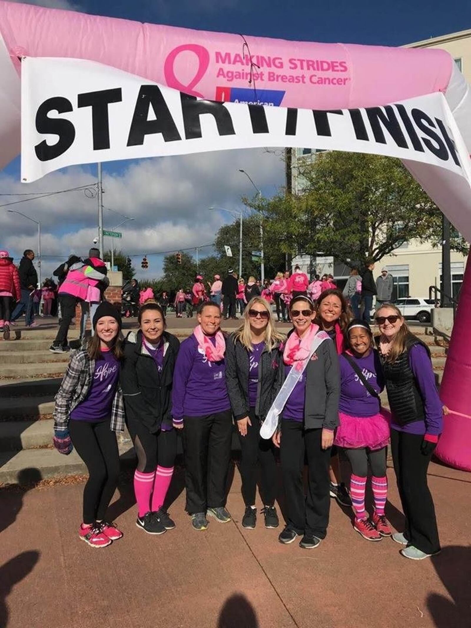 Last year, 7,000 walkers participated in the Dayton Making Strides event raising $230,000. Organizers are expecting 10,000 participants to raise $275,000 at this year’s event on Saturday, Oct. 19, 2019, at Fifth Third Field. CONTRIBUTED