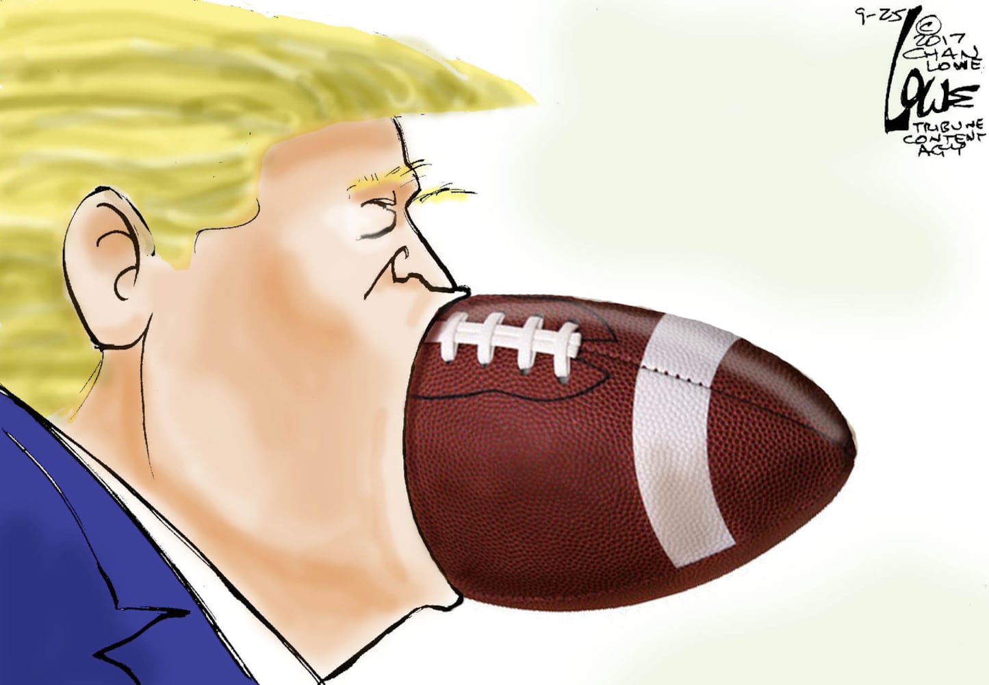 Week in cartoons: Trump, football, and more