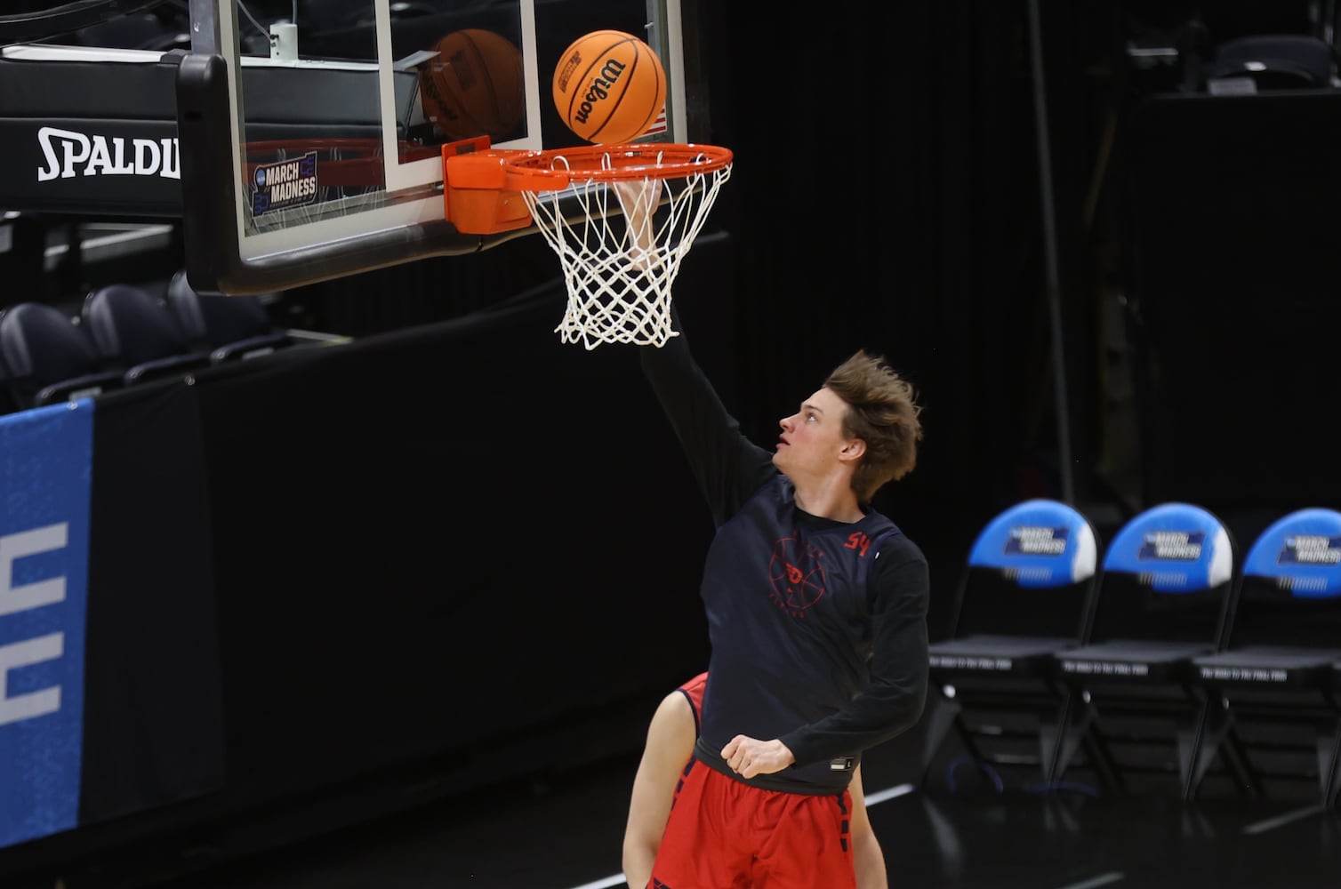 Dayton practices for NCAA tournament