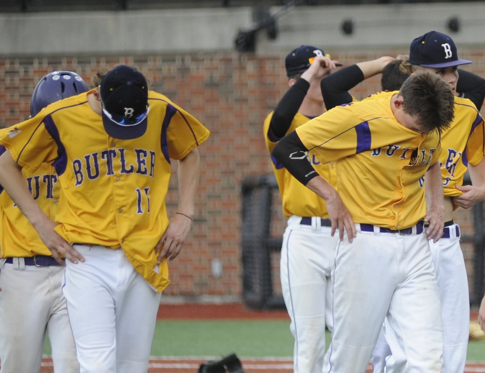 Butler lost 4-2 to Cincinnati Turpin in a Division I high school baseball regional semifinal at the University of Cincinnati’s Marge Schott Stadium on Friday, May 30, 2019. MARC PENDLETON / STAFF