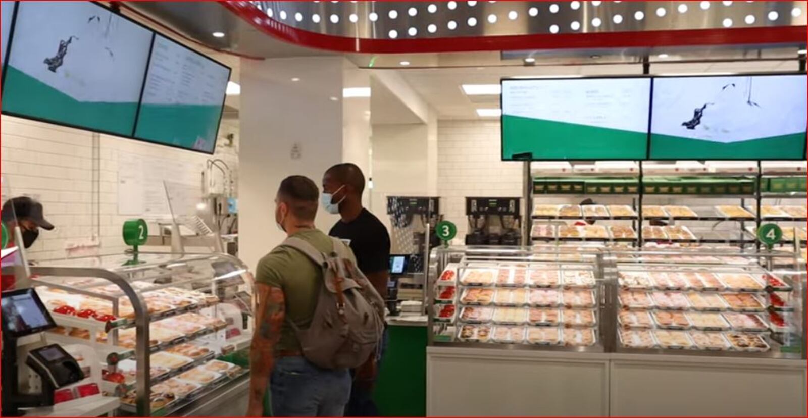 From a You Tube video tour of the Times Square Krispy Kreme flagship store. Photo credit: James Andrews' You Tube video.