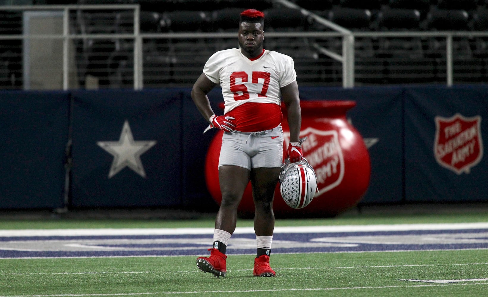 Photos: Ohio State practices at AT&T Stadium