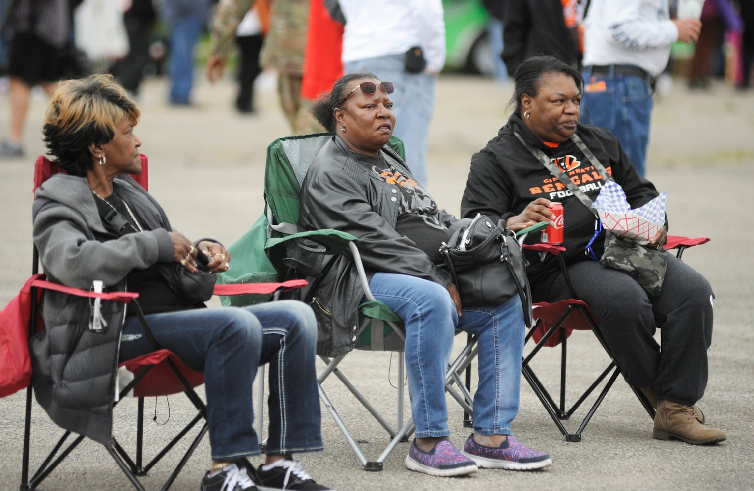 PHOTOS: NFL Draft Day at Dayton’s Triangle Park