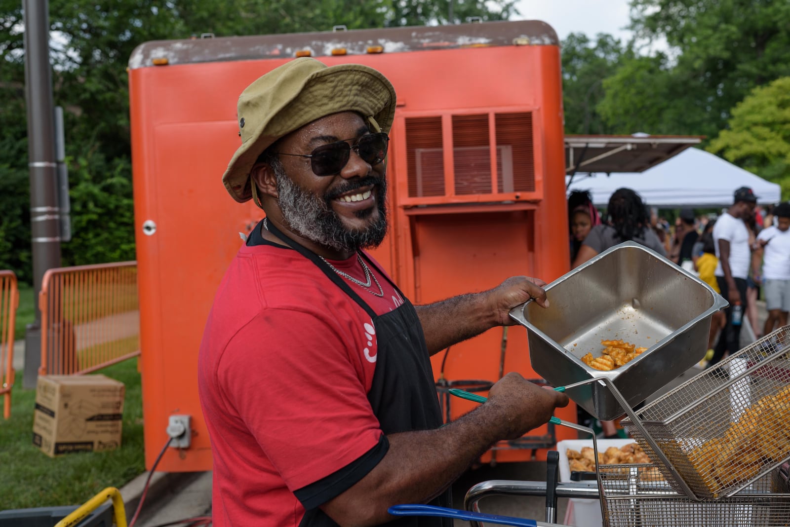 The Kickin’ Chicken Wing Fest is hosted annually by the Miami Valley Restaurant Association at Fraze Pavilion. TOM GILLIAM / CONTRIBUTING PHOTOGRAPHER