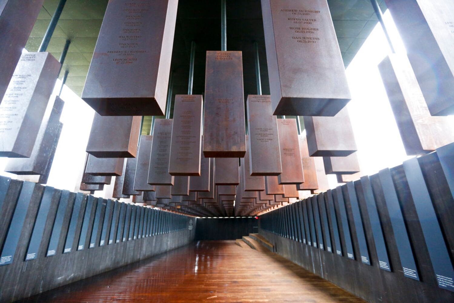 Photos: National Memorial for Peace and Justice for lynching victims opens in Alabama