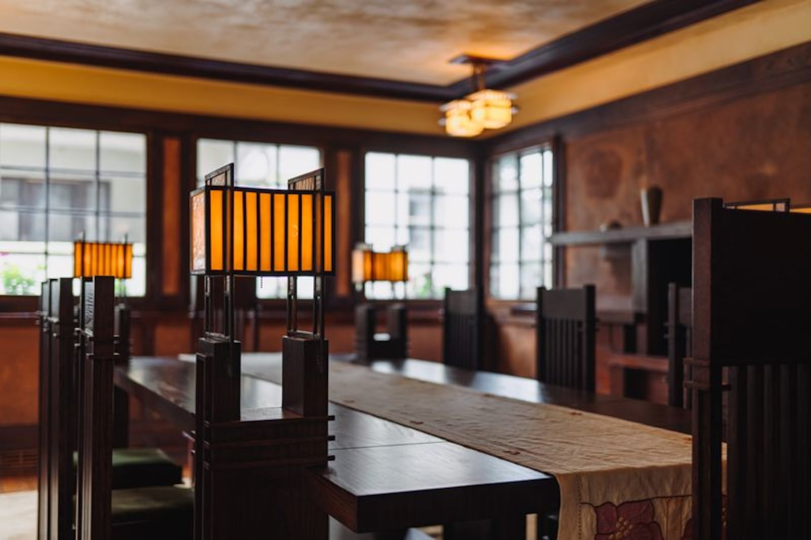 The Westcott House in Springfield was designed by Frank Lloyd Wright from 1906-1908. It is his only Prairie-style house in Ohio. NICK BROWN/CONTRIBUTED