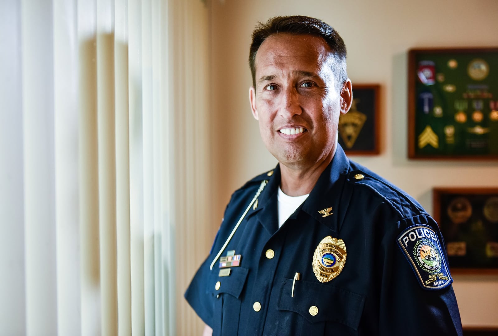 Ross Twp. Police Chief Darryl Haussler, 53, is scheduled to receive a kidney transplant in a few weeks. 