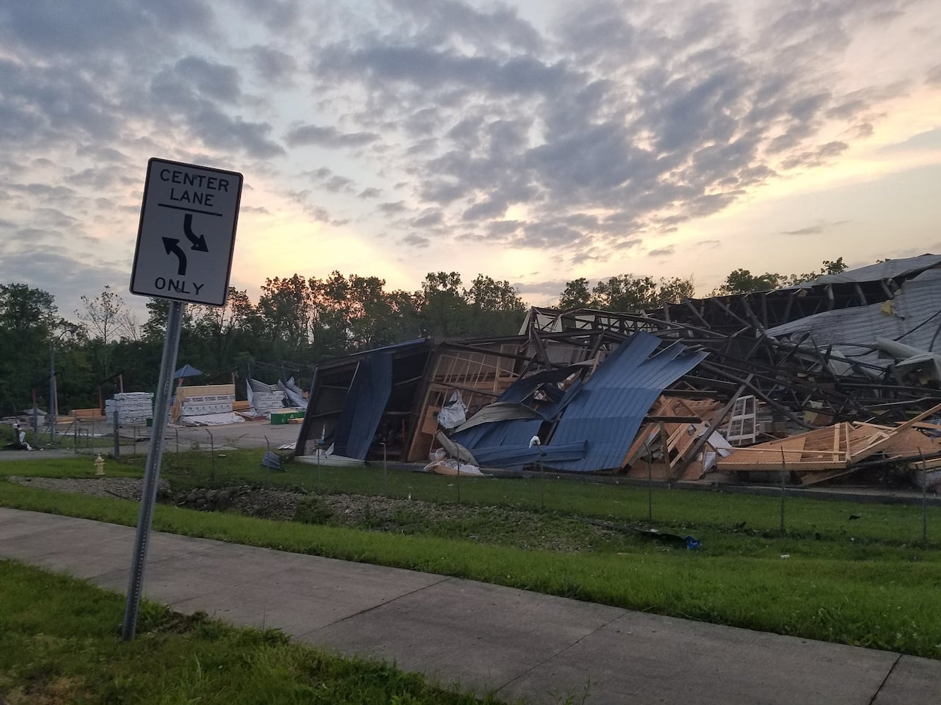 PHOTOS: Daylight reveals widespread damage from Monday storms