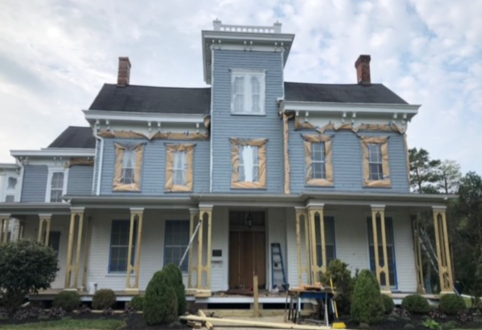 This Springboro home was built in 1857 by Dr. Aron Wright, a medical doctor and one of the founders of the now defunct Miami Valley College, a Quaker college in Springboro. Wright’s father founded the city of Springboro, and the Wright family left its mark across the region. The Aron Wright House has been listed on the National Register of Historic Places since 1979. CONTRIBUTED