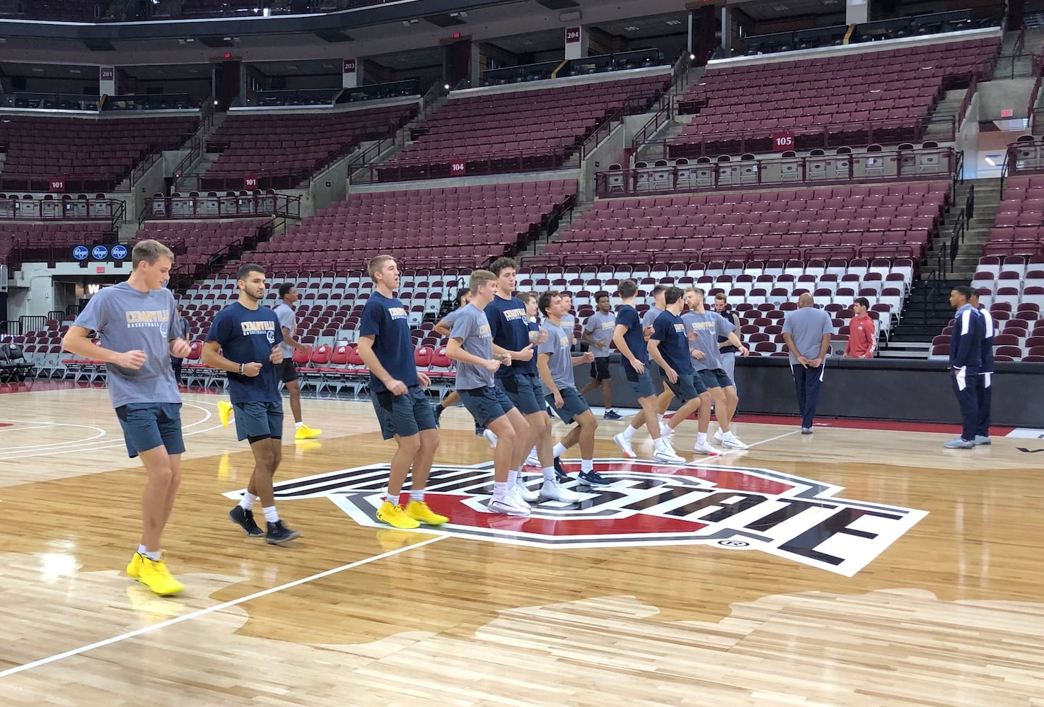 Cedarville-Ohio State men's college basketball exhibition game