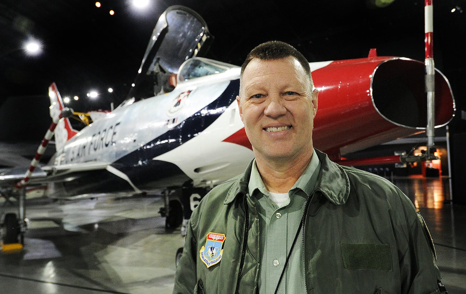 Douglas Lantry, Curator & Historian, Research Division, for the National Museum of the United States Air Force.  MARSHALL GORBY\STAFF