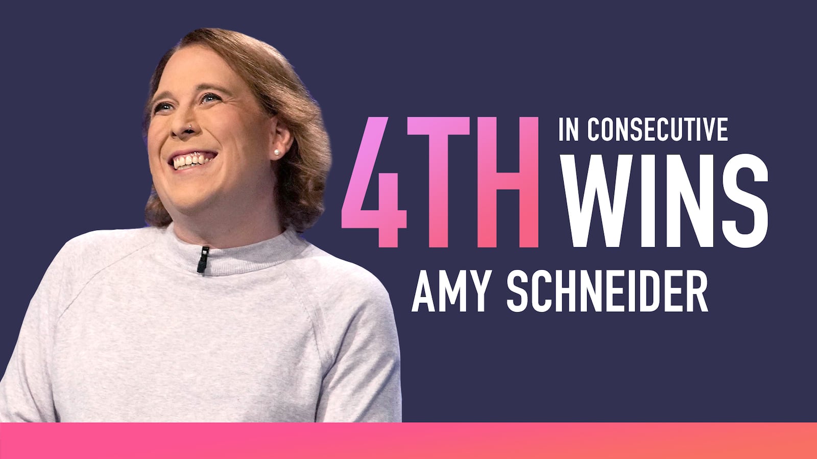 Dayton native Amy Schneider has set a “Jeopardy!” record for most consecutive games won by a woman and is also the fourth highest-earning champion.