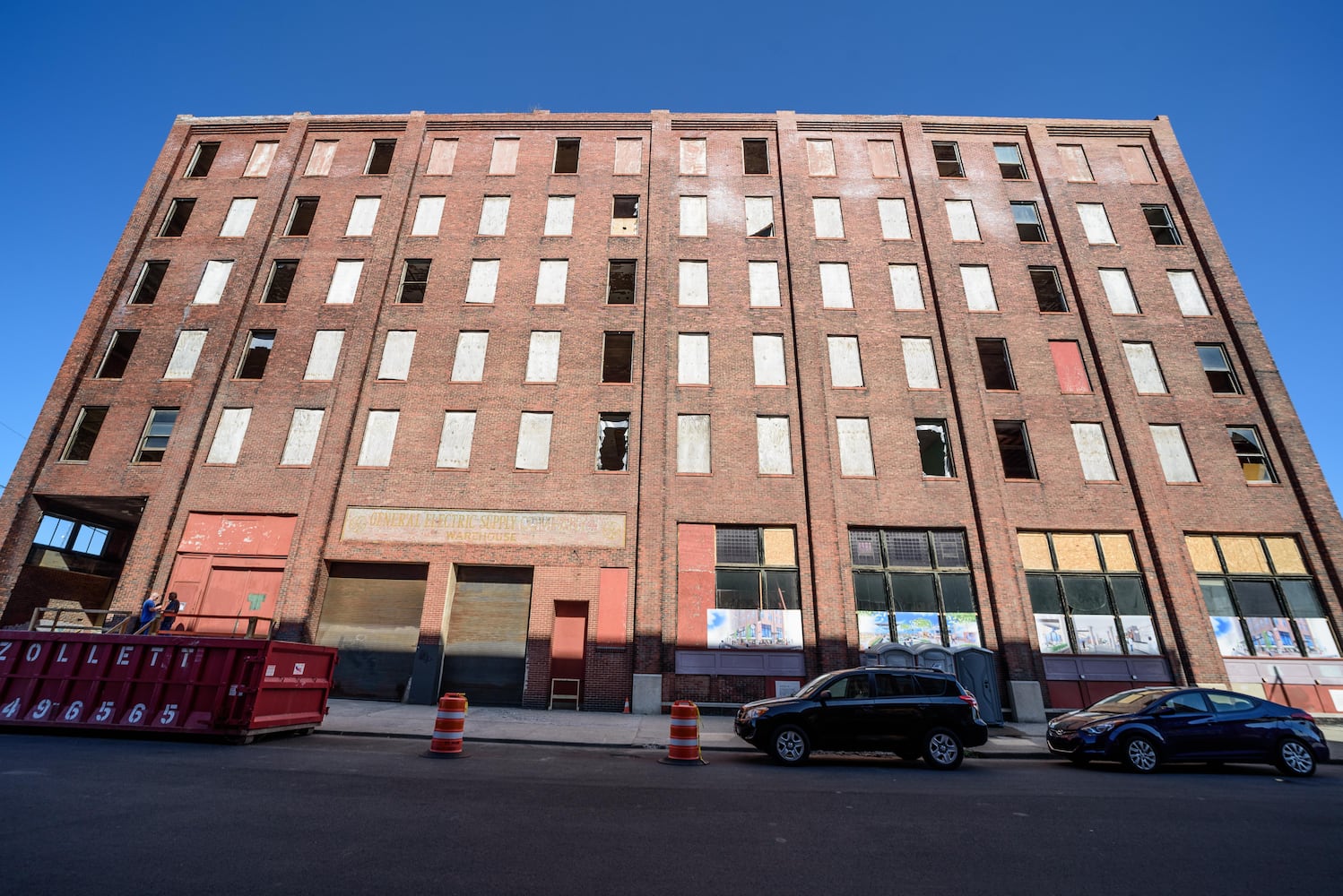 PHOTOS: Construction continues on The Manhattan, a historic Webster Station building