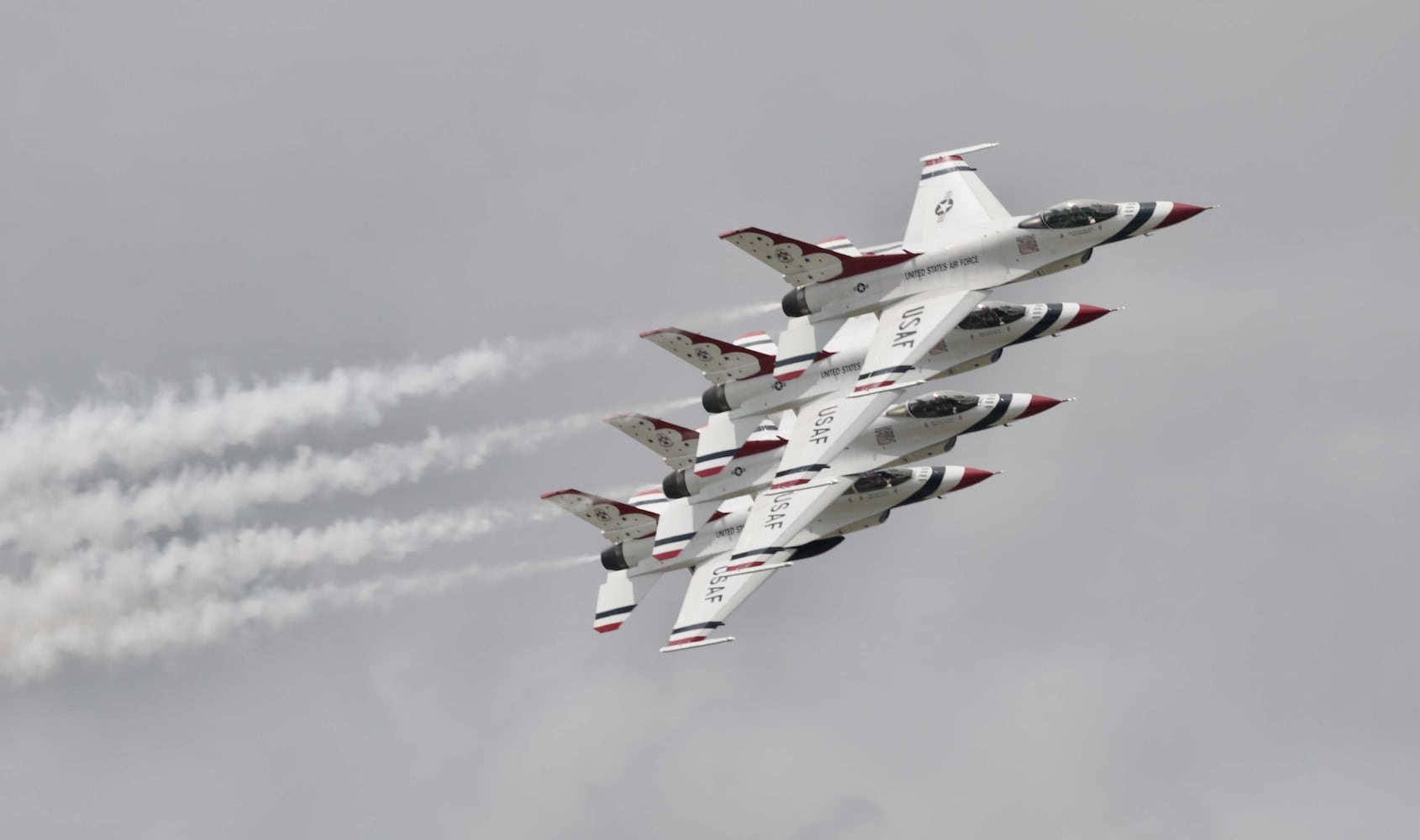 Thunderbirds at Dayton Air Show 2021