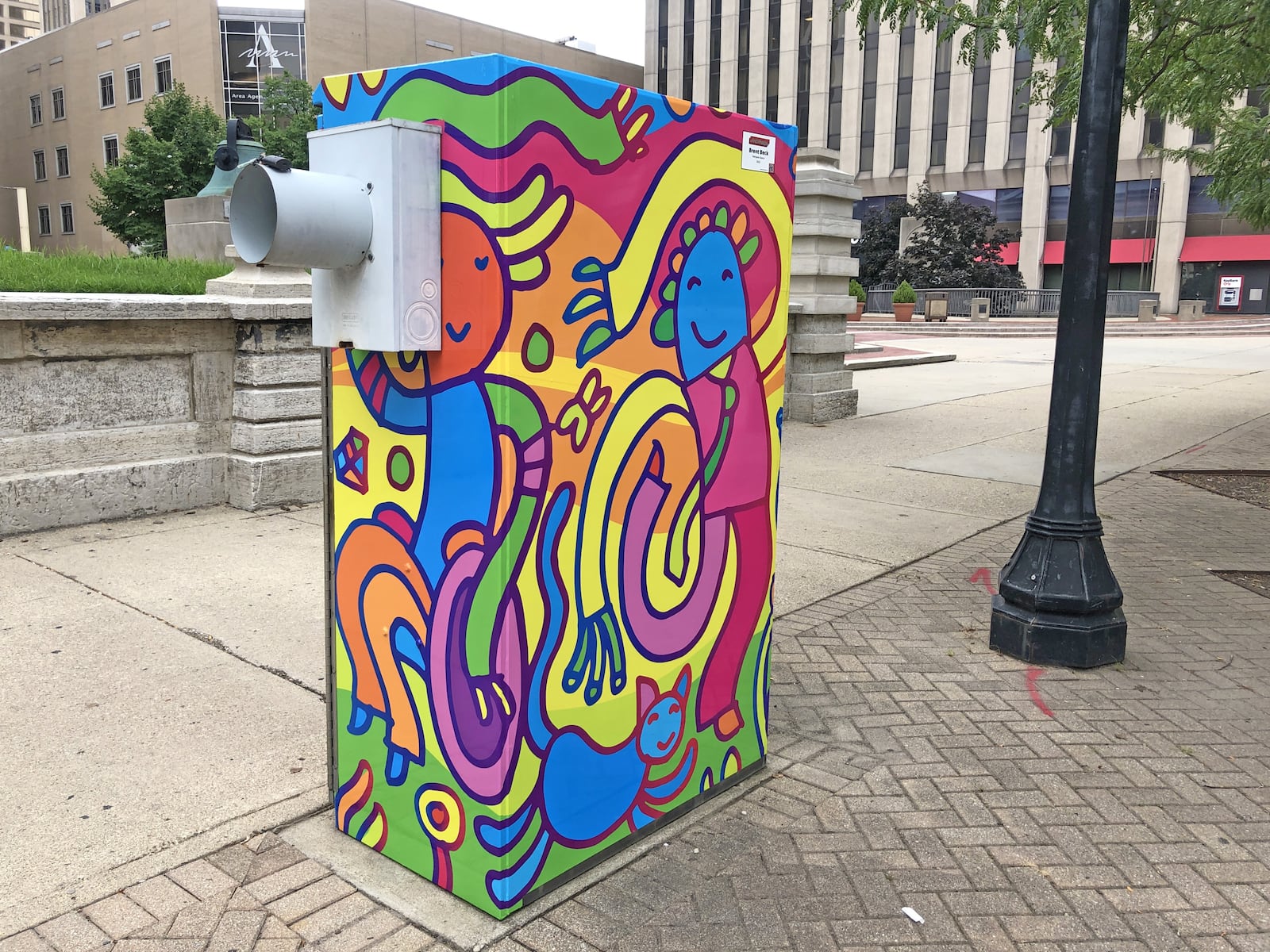 The Downtown Dayton Partnership is searching for new designs for its annual ArtWraps project. CONTRIBUTED