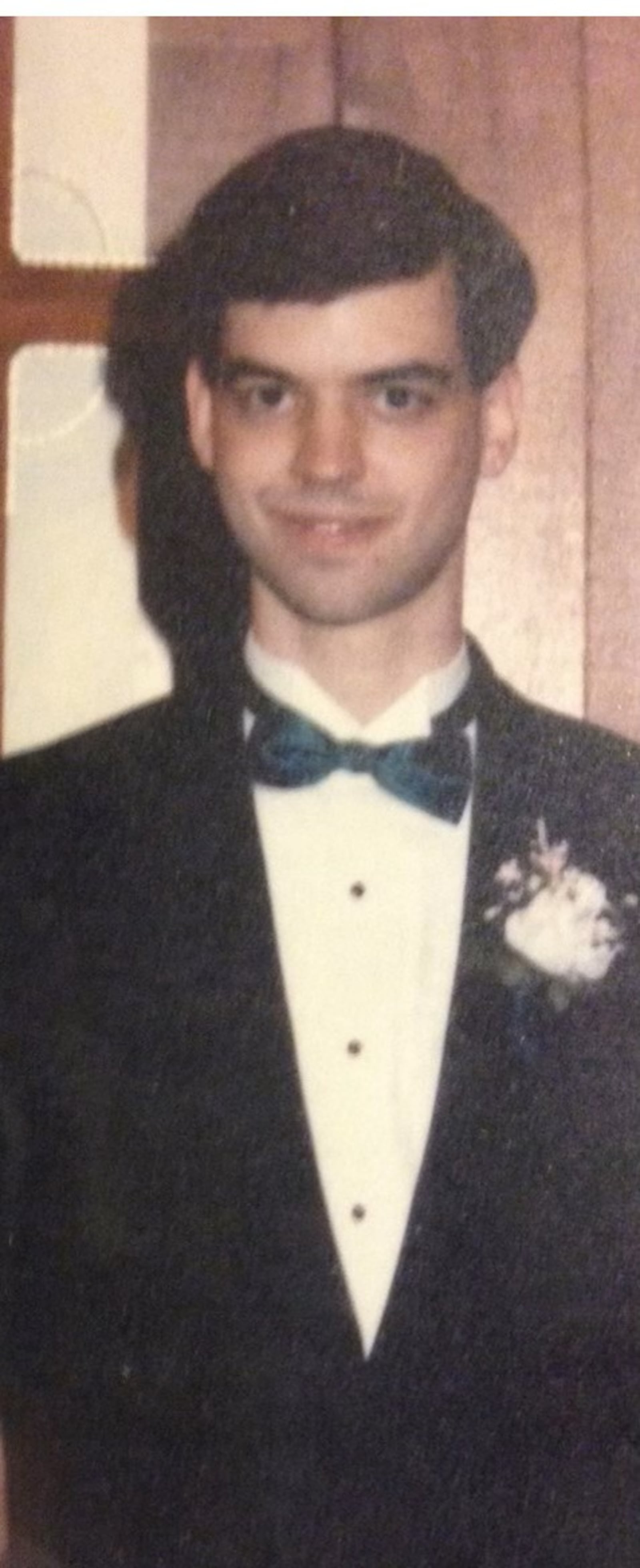 Naturally thin for most of his life, Matevia was often teased for being "too skinny." He is shown on his wedding day in 1991. SUBMITTED PHOTO