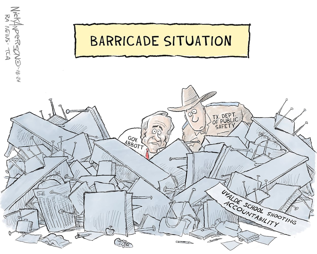 CARTOONS: Nick Anderson, Jan. 20, 2024