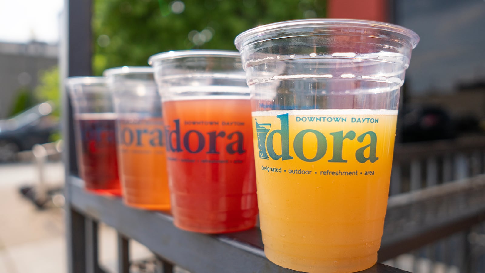 Downtown Dayton visitors can consume alcohol on the street if they buy special to-go cups. CONTRIBUTED