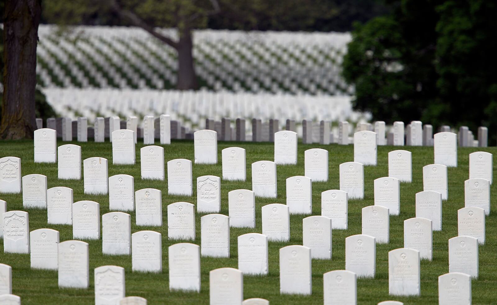 The Dayton National Cemetery, established in 1867, encompasses nearly 100 acres and is the site of more than 35,000 burials. TY GREENLEES / STAFF