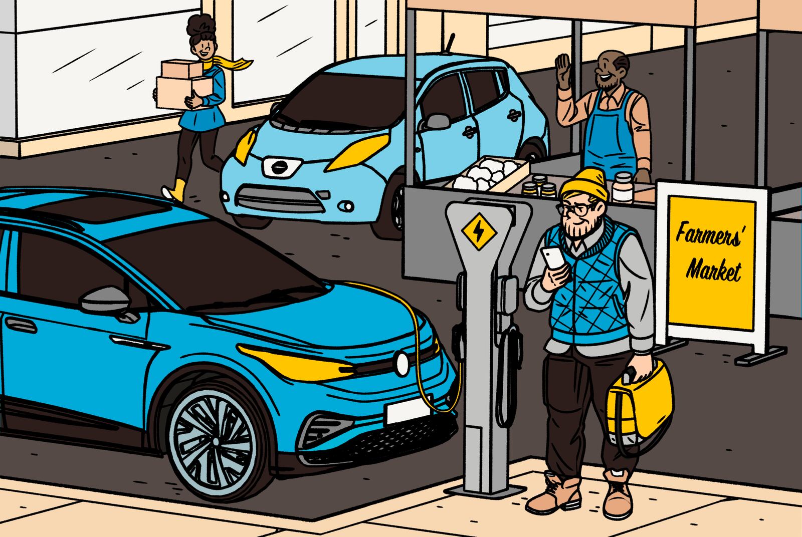 While sales are still skewed toward affluent buyers, more people are choosing electric vehicles to save money. Janne Iivonen/The New York Times