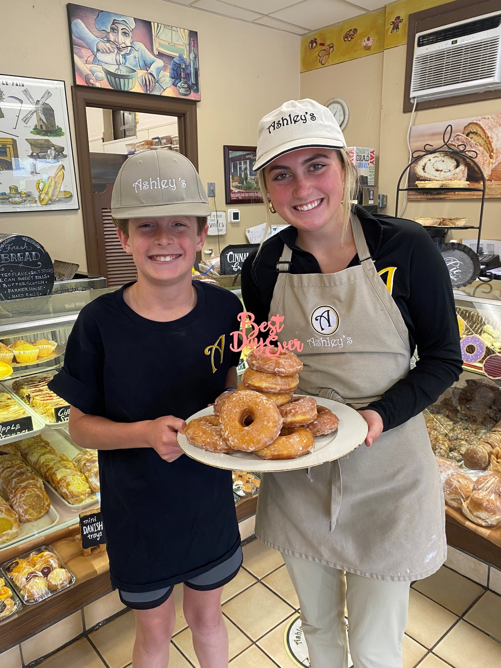 Ashley’s Pastry Shop is celebrating 41 years of serving the Miami Valley today with free cupcakes and 41 cent glazed donuts. CONTRIBUTED PHOTO