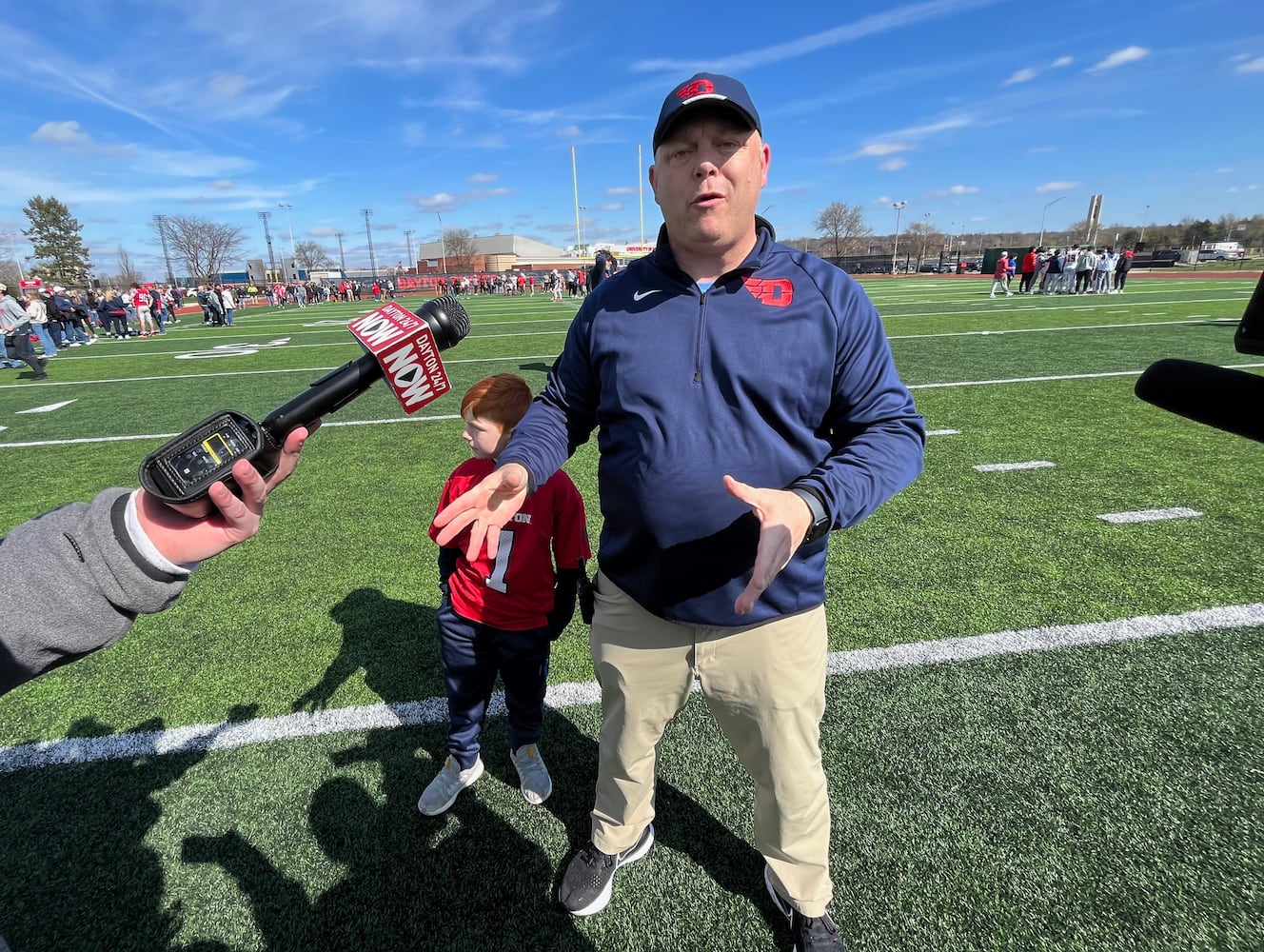 Dayton spring football game