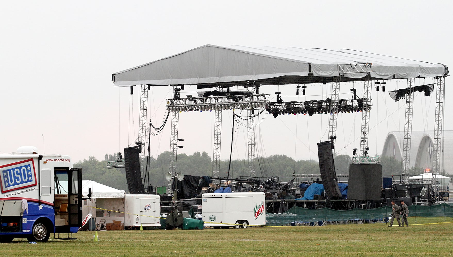 Photos showing damage of June 2012 derecho