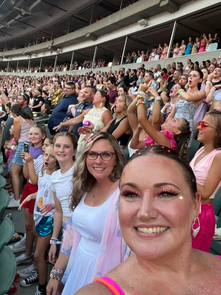 Swift fans at Paycor Stadium