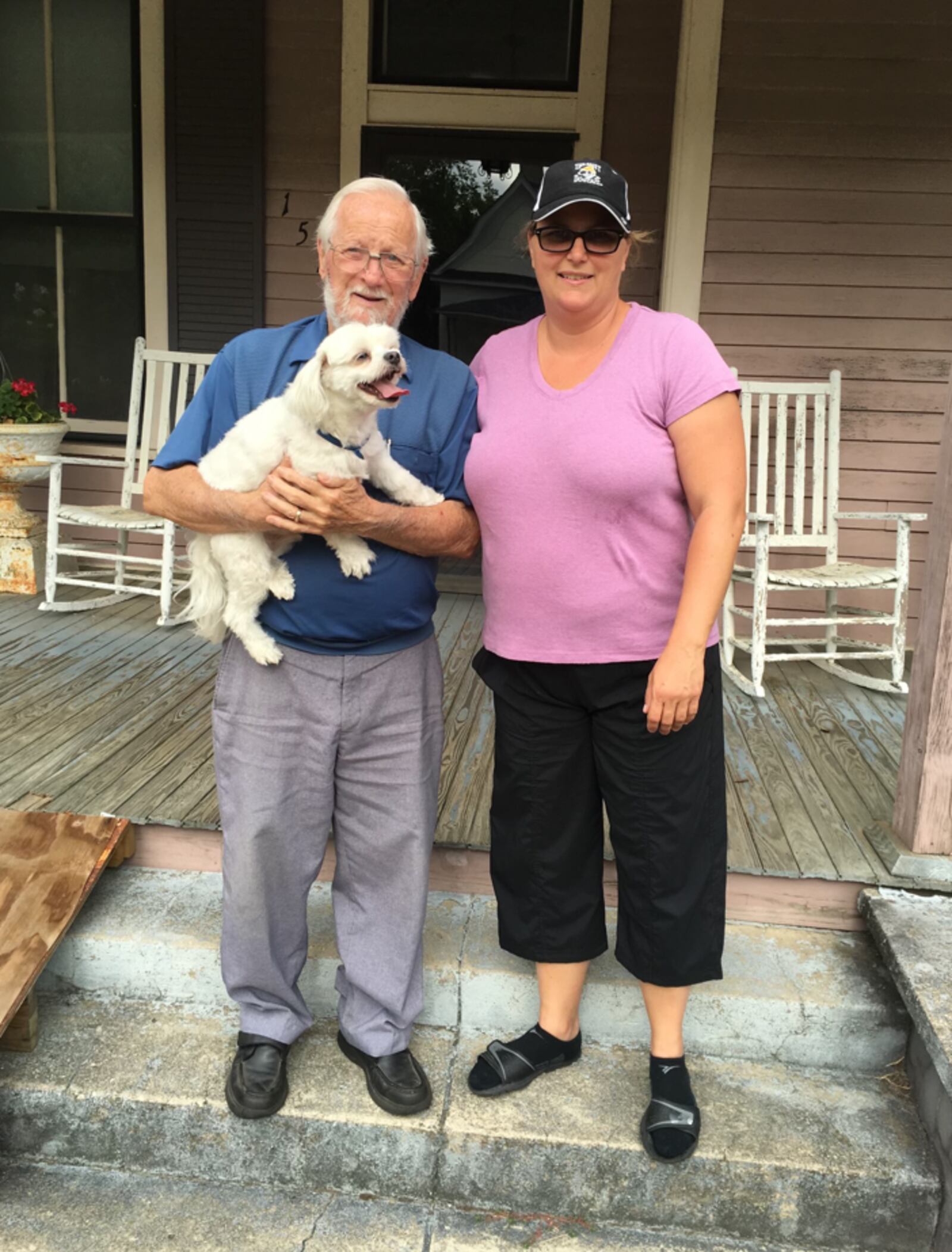 Pictured is Melissa Fields of West Carrollton and her dad, George W. Schram (CONTRIBUTED PHOTO).