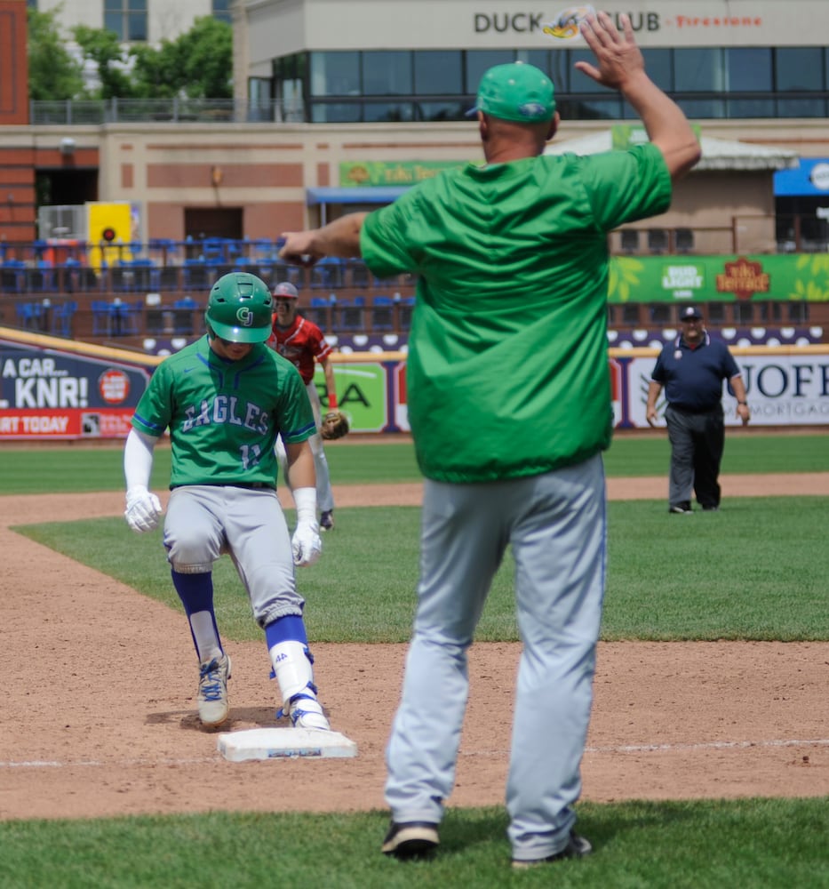 PHOTOS: D-II state baseball semifinals, CJ vs. Van Wert at Akron