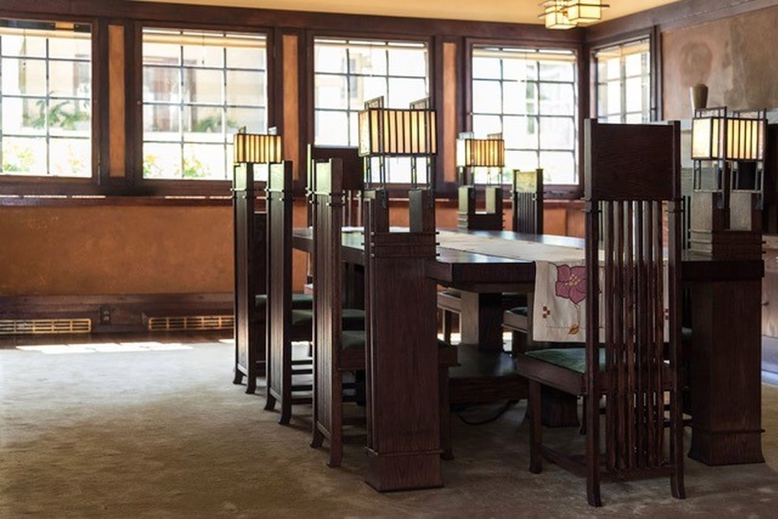 The Westcott House in Springfield’s dining room. CONTRIBUTED PHOTO BY PHIL ARMSTRONG