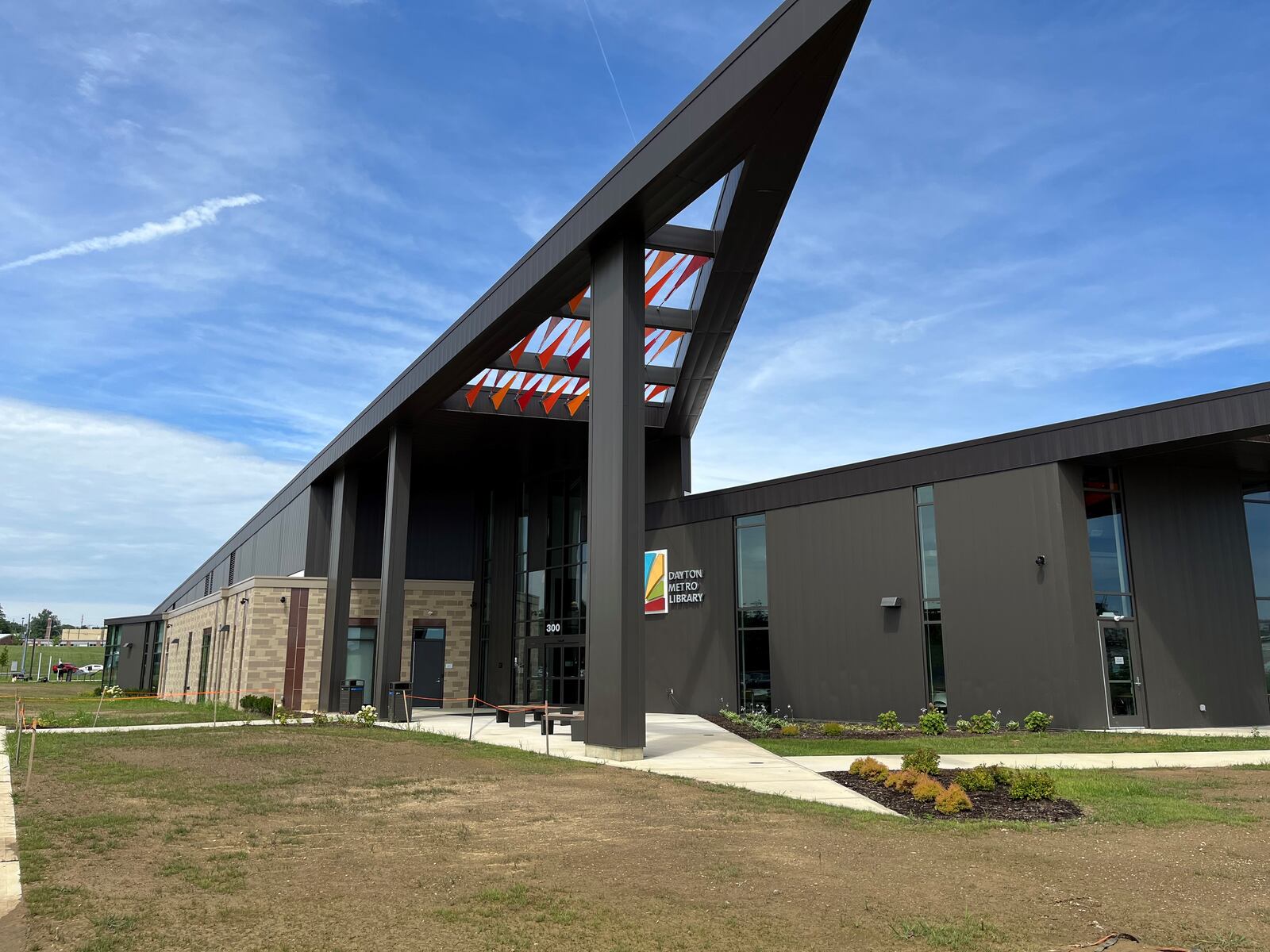 The Dayton Metro Library West Branch just north of the intersection of U.S. 35 and Abbey Avenue. CORNELIUS FROLIK / STAFF