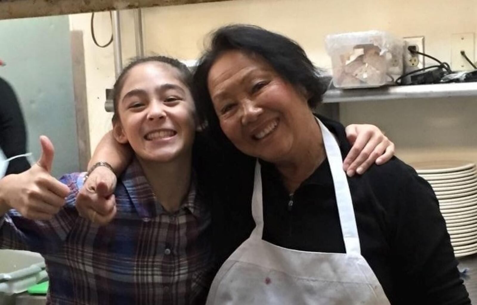 Mary Miller, right, with her granddaughter Ava Andary, is the founder or co-founder of four restaurants in the Dayton area. Ande she is our Daytonian of the Week. CONTRIBUTED