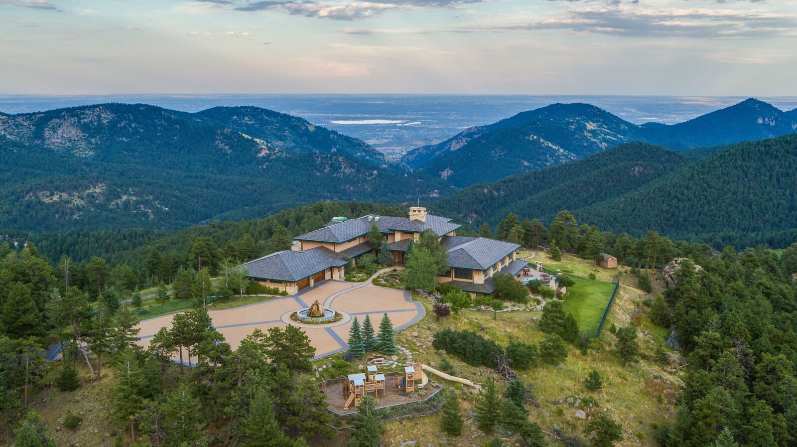 Richard Berry, son of John Berry Sr., who made a fortune on his Dayton-based Yellow Pages business, is selling his $20M Evergreen, Colorado, home. The home has a Star Trek-themed theater, grotto-style pool and wine cellar. Photographer: Kristopher Lewis for Sotheby International Realty