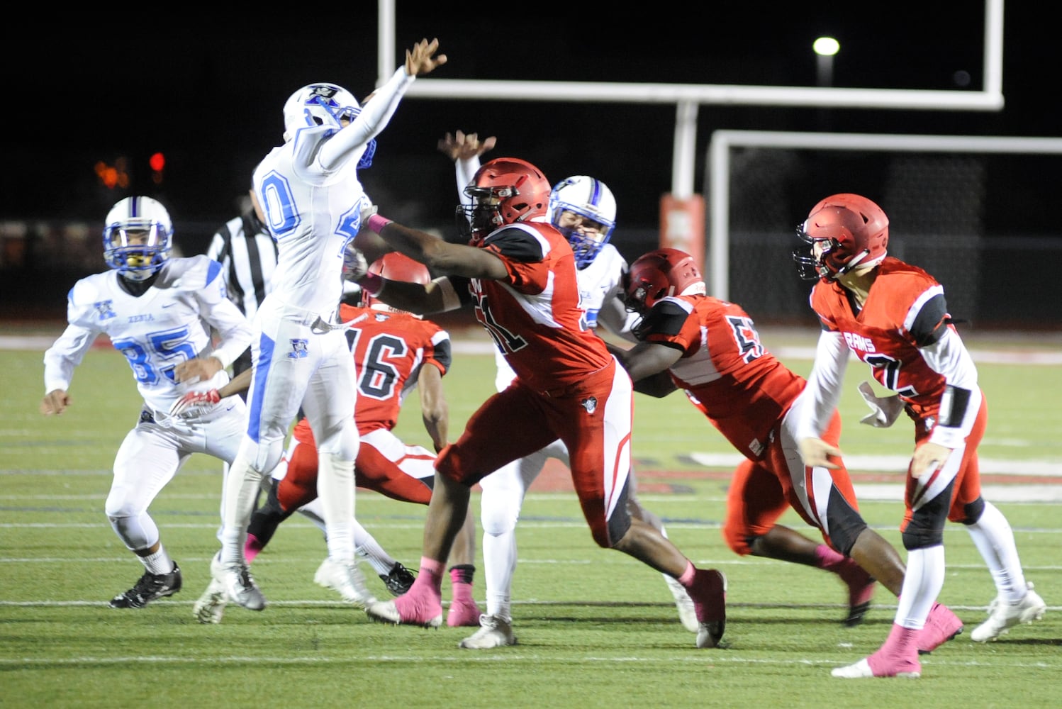 PHOTOS: Xenia at Trotwood-Madison, Week 9 football