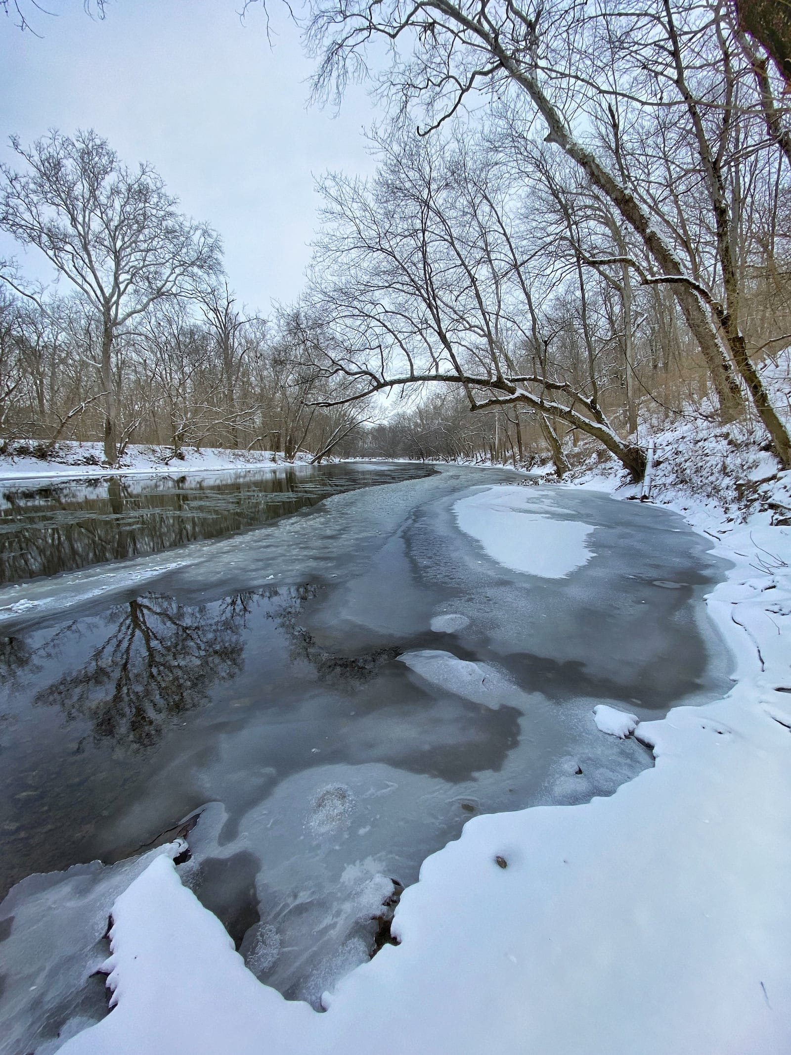 Hikers can experience peaceful, unobstructed views in the winter - JORDAN HART