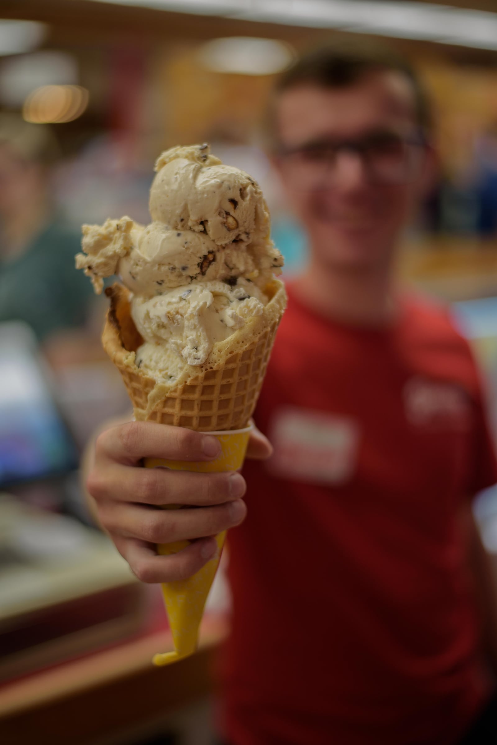 Young’s Jersey Dairy hosts an annual celebration each Memorial Day. Guests spent the days enjoying ice cream, miniature golf, the driving range, batting cages, slides and carnival rides. PHOTO / TOM GILLIAM PHOTOGRAPHY