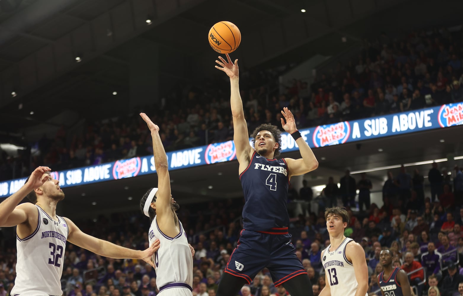 Dayton vs. Northwestern