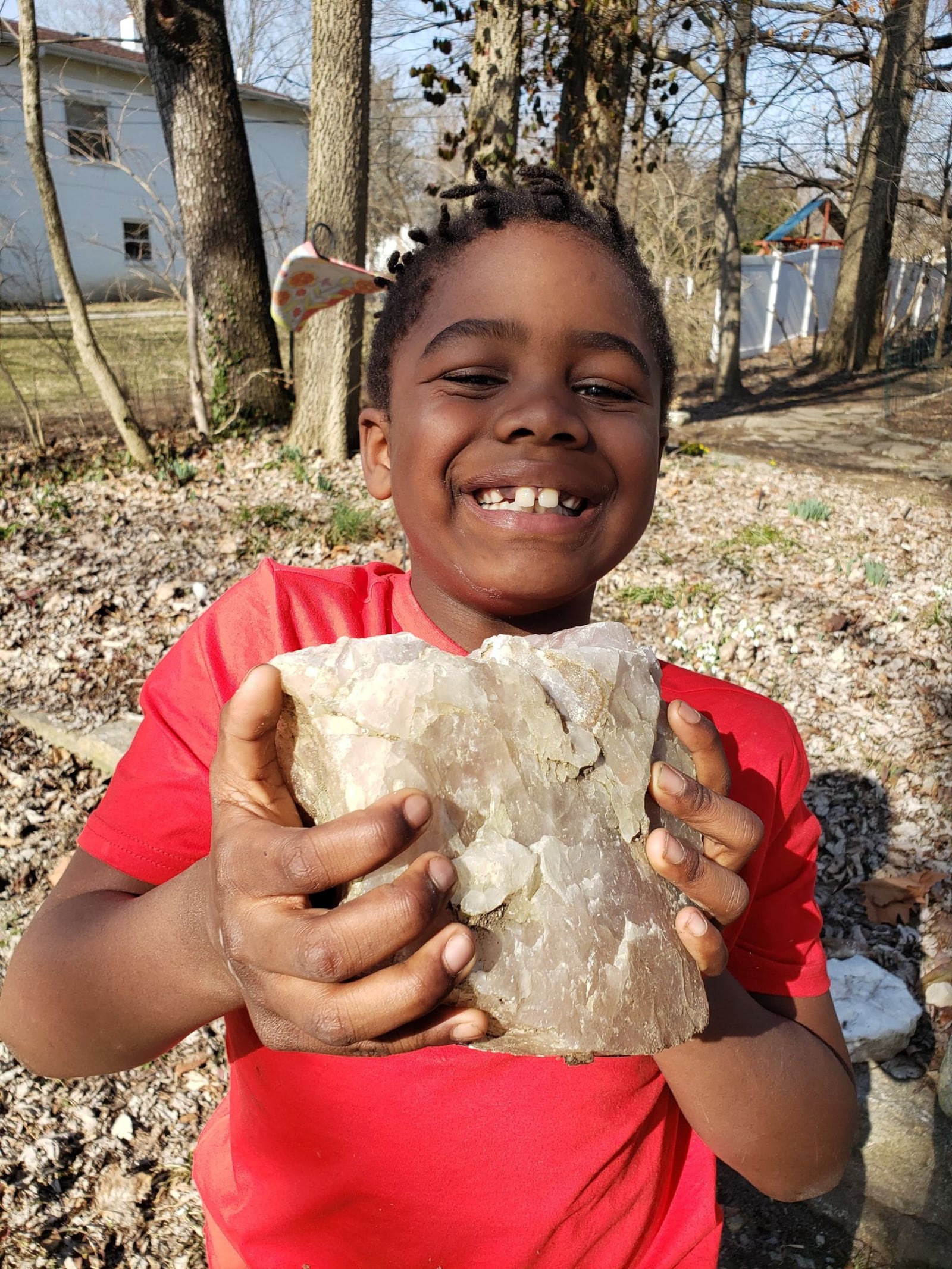 As soon as 7-year-old Jack Hoos was able to pick stuff up, he's been fascinated with rocks.