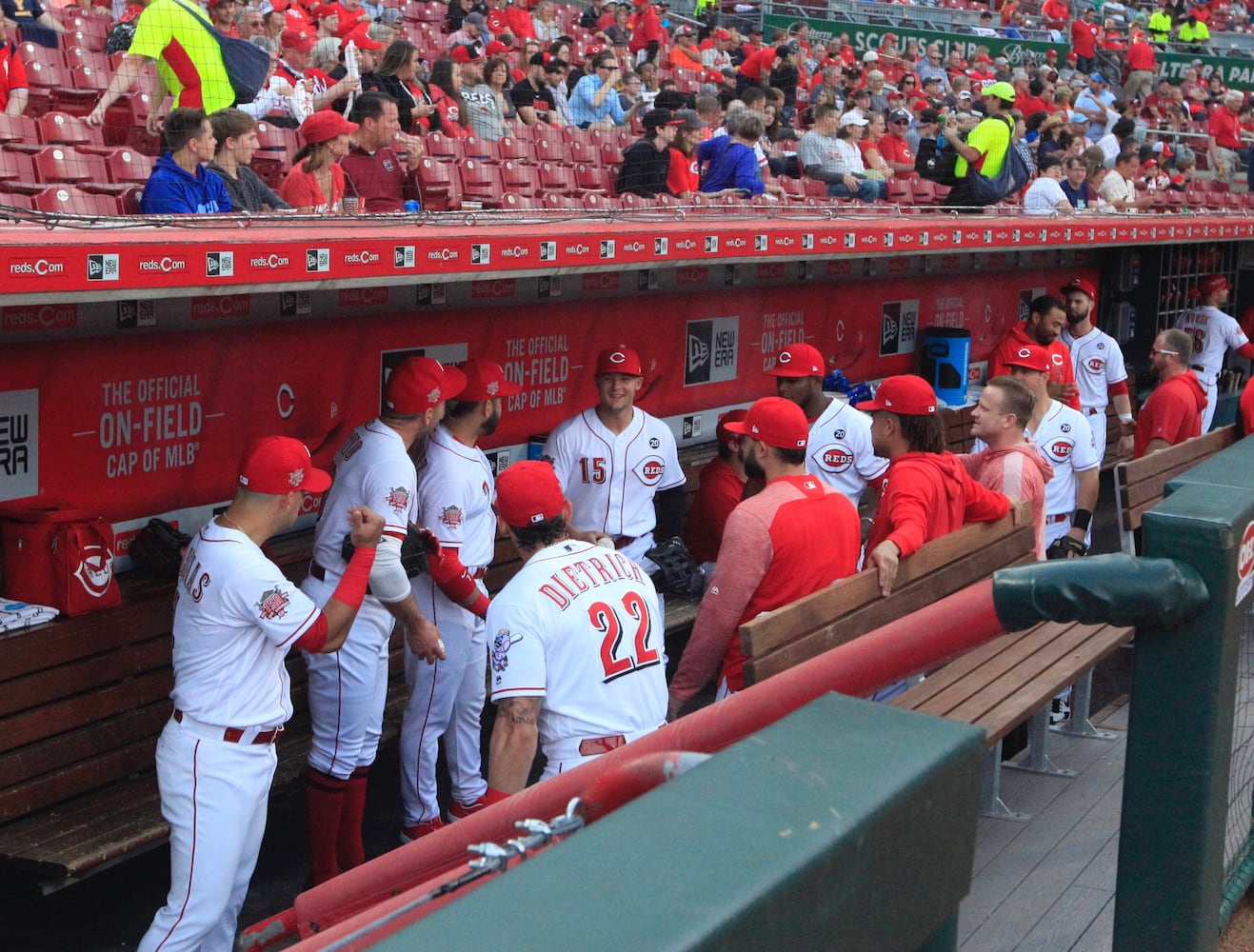 Photos: Nick Senzel makes big-league debut with Reds