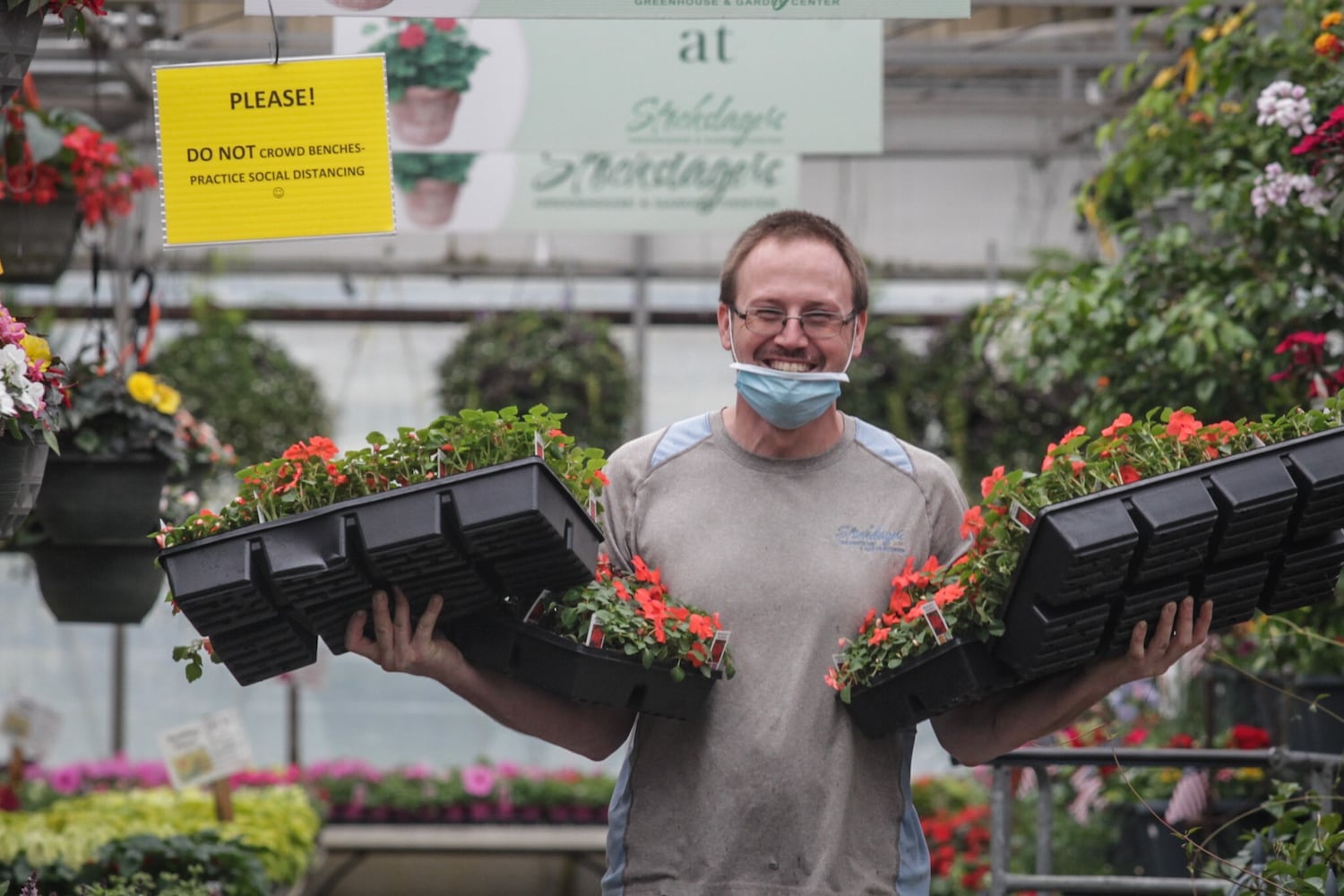 PHOTOS: Area garden centers see sales boom during pandemic