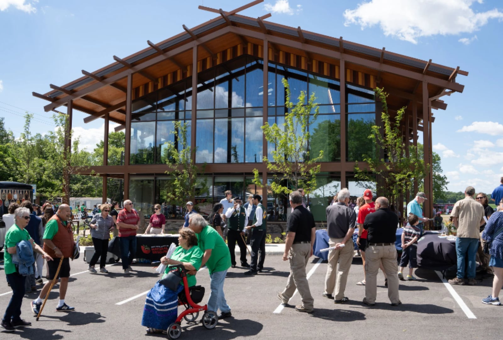 Great Council State Park, now open in Xenia, tells the story of the area from a Shawnee perspective. (Courtesy: WYSO)