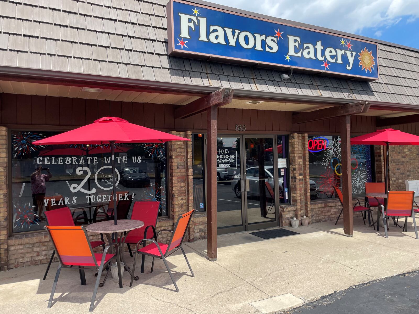 Flavors Eatery at 865 E. Franklin St. in Centerville is celebrating the 20-year mark by trying to top its own record. CONTRIBUTED