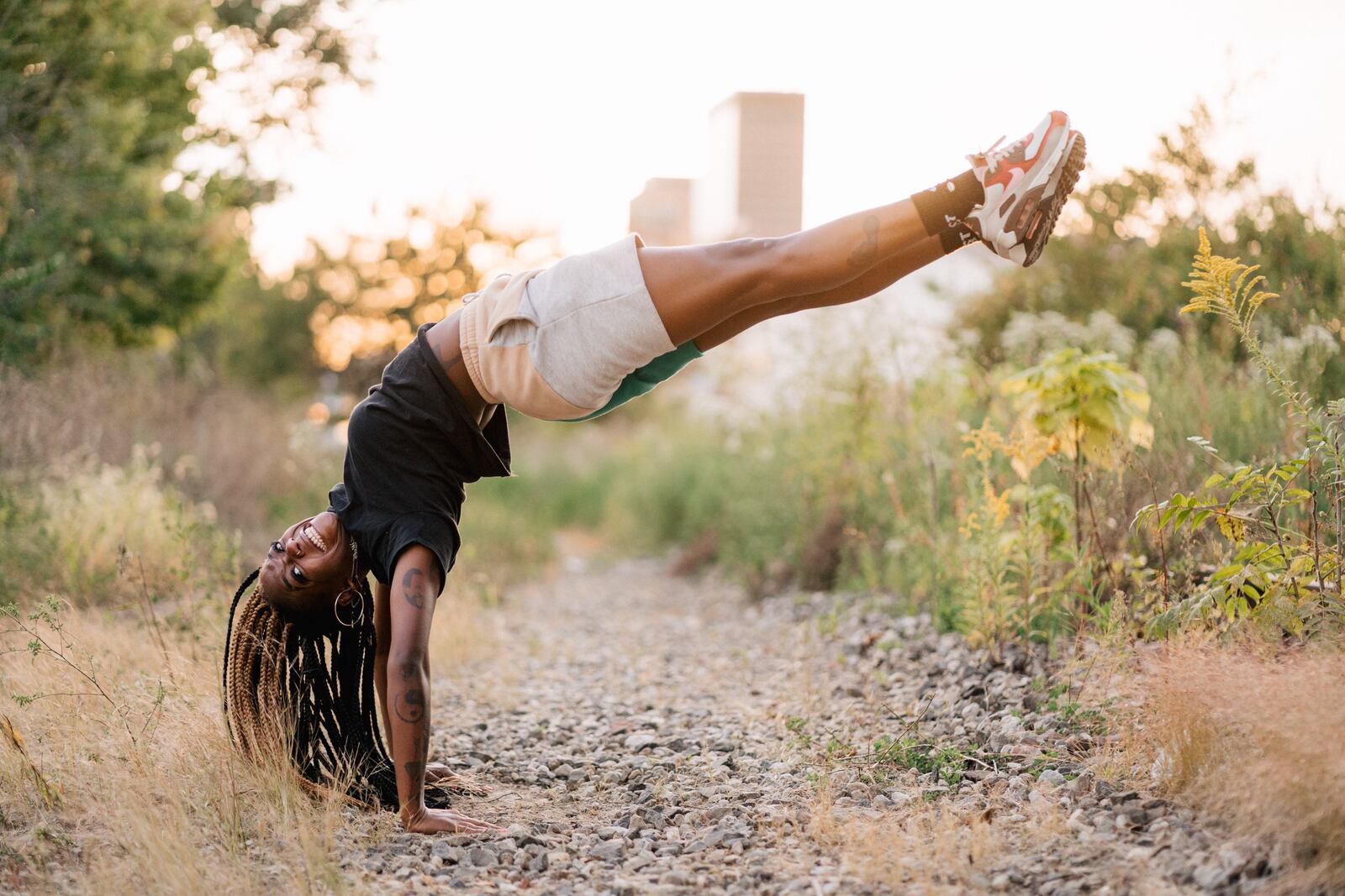 Funk Lab student-turned teacher Esita Calhoun, better known as Flyya, has her signts set on competing in the Olympics. CONTRIBUTED