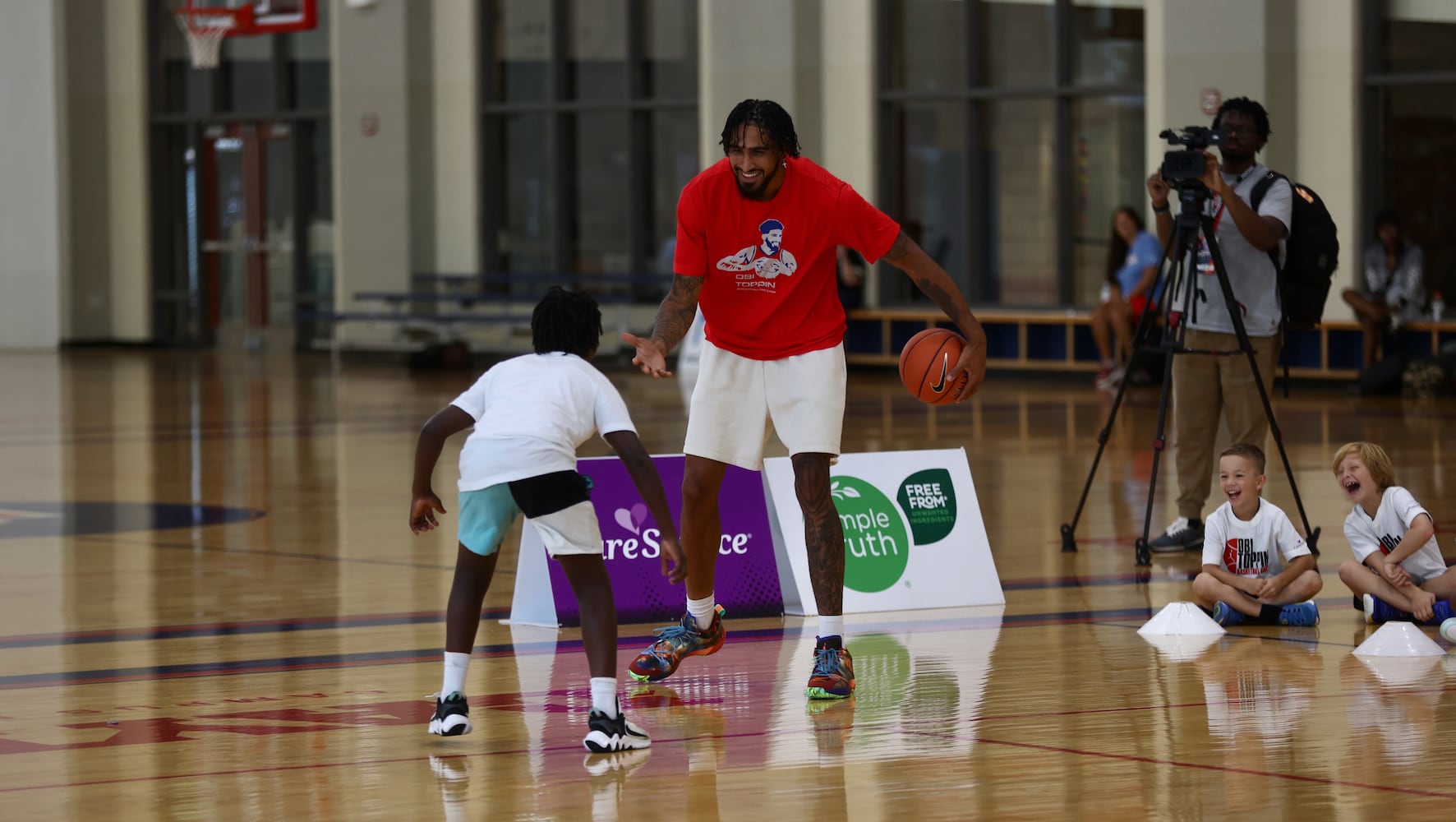 Obi Toppin Basketball Camp