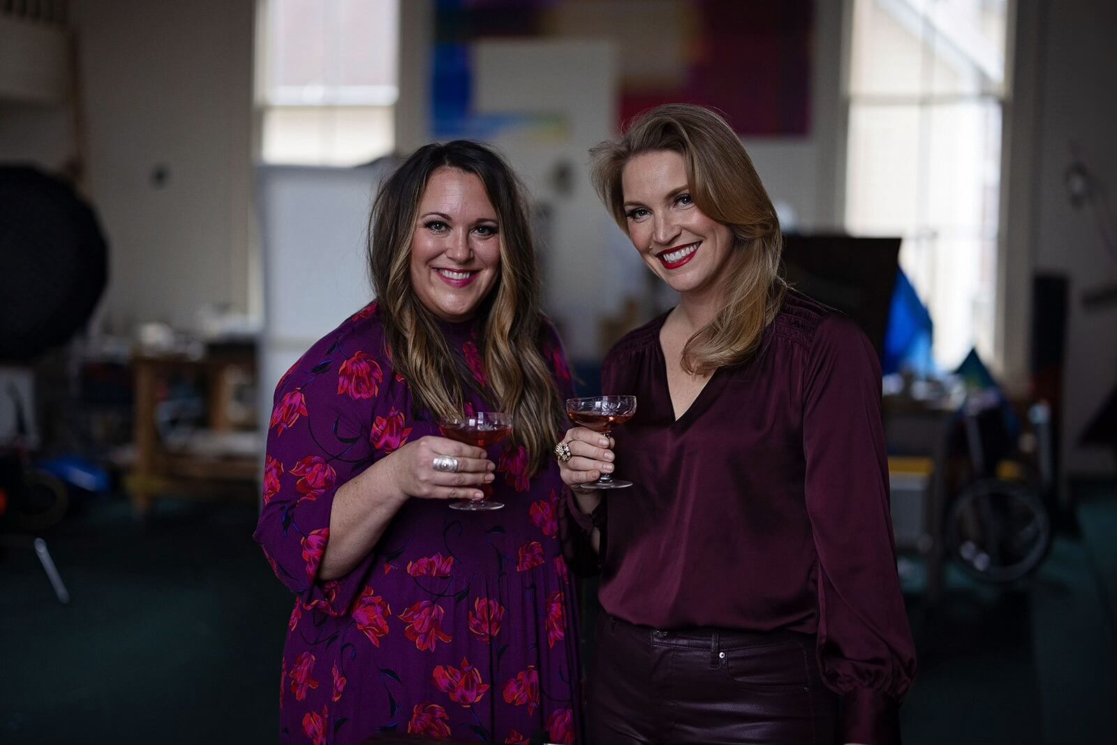 Sara Studebaker (left) and Carly Witmer are the owners of Craft Event Bar Collective. Photo by Vision Photography