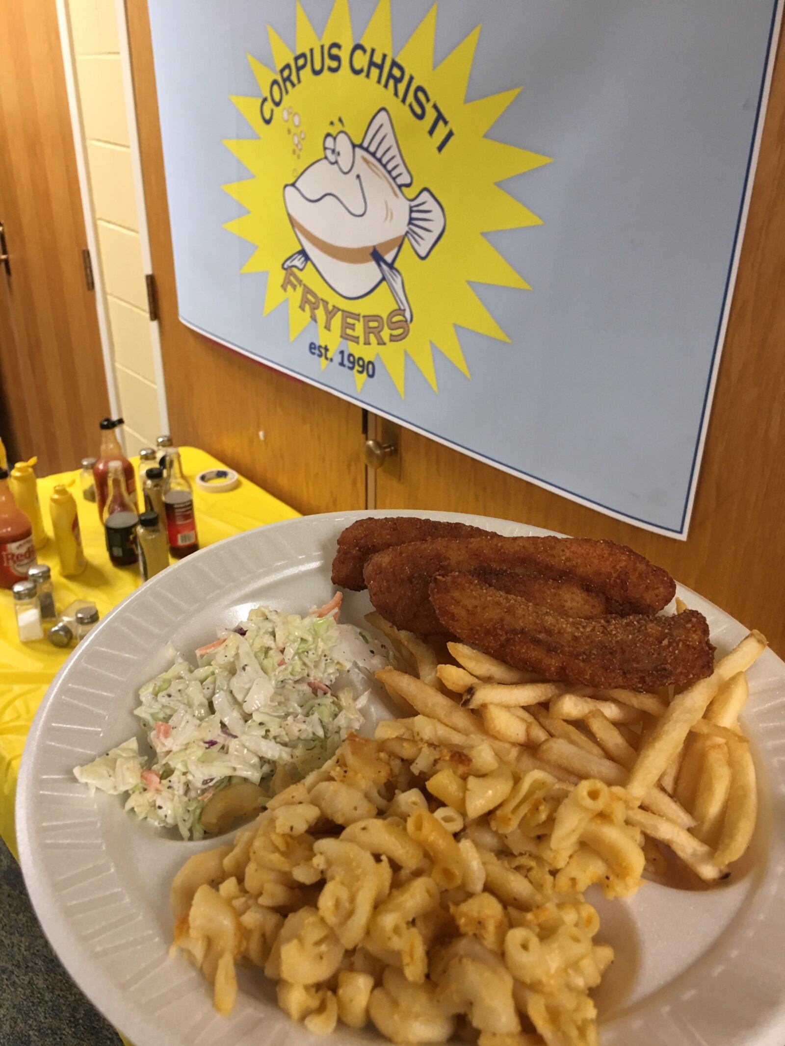 The Corpus Christi Fryers have been serving up delicious, flaky fish for a good cause. ALEXIS LARSEN/CONTRIBUTED