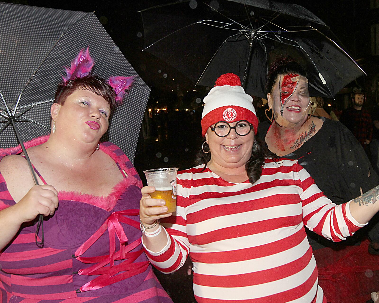 Rain didn’t stop the party at the Oregon District’s annual Halloween party Hauntfest on Fifth on Saturday, Oct. 26, 2019. Did we spot you there? E.L. HUBBARD/CONTRIBUTED