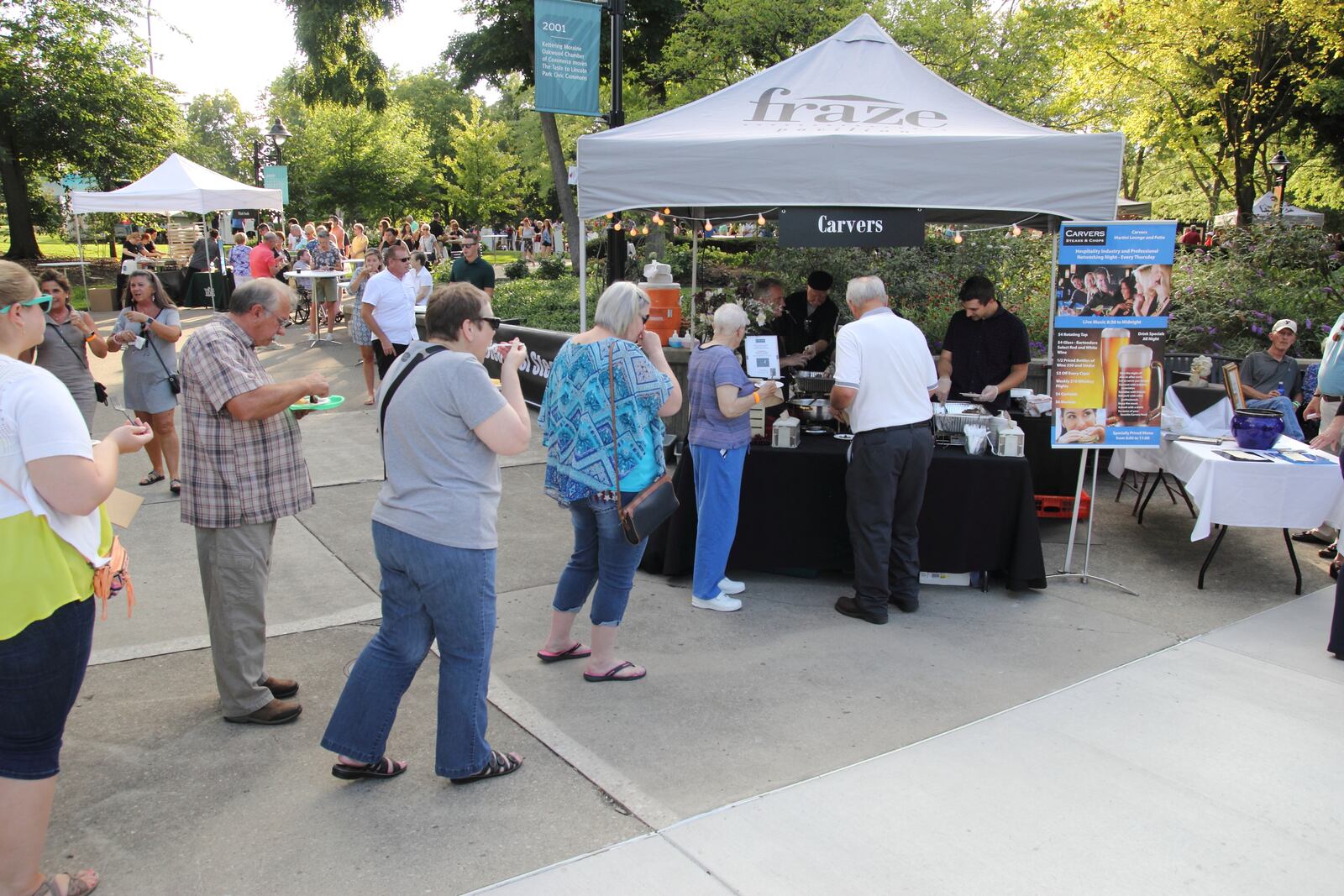 The Taste, a festival featuring samples from a variety of culinary talents in the Dayton area, will be held Wednesday, Aug. 31 in the Lincoln Park Civic Commons at Fraze Pavilion in Kettering (CONTRIBUTED PHOTO).