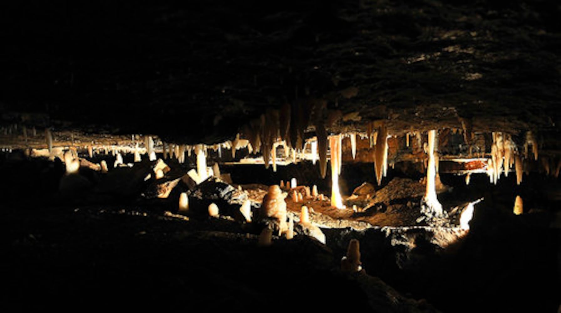 New Ohio Caverns section